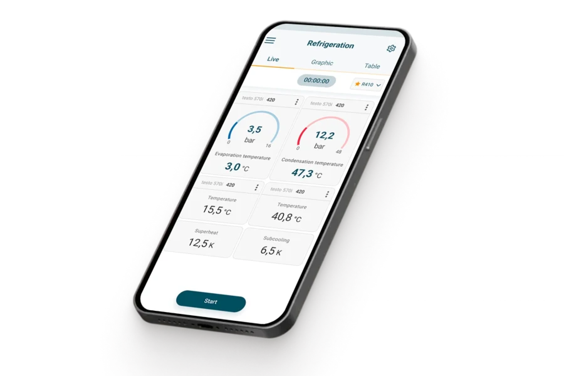 testo Smart-appen
