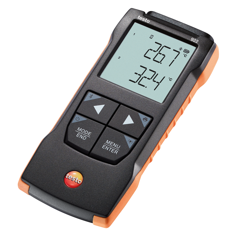 testo 922 – differens­temperaturmätare typ K