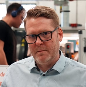 Mattias Uddén, teknikchef på Vitrolife