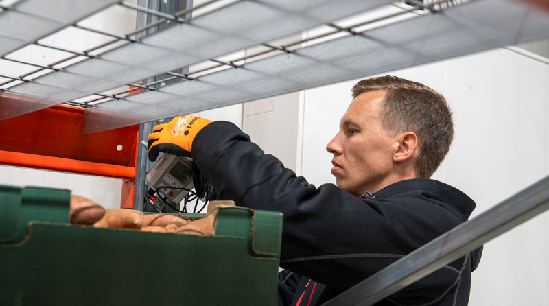 Fältkalibrering och temperaturmappning för lager | Nordtec