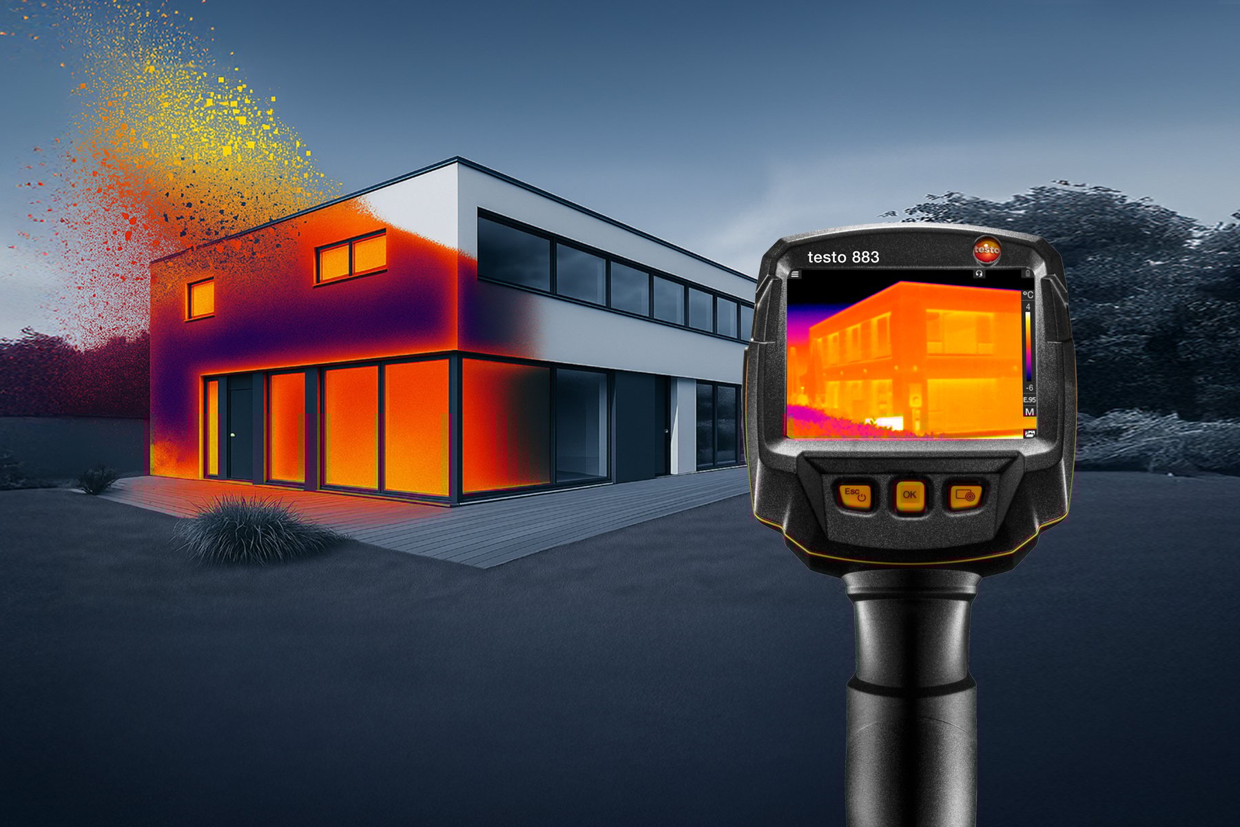 Termografi för byggnader